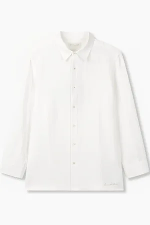 MAN ON THE BOON. Camisa con logo bordado