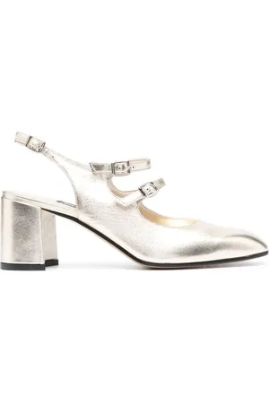 Carel Zapatos de tacón Banana metalizados