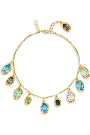 Oscar de la Renta Collar con cristales multicolores