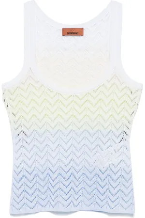 Missoni Top sin mangas con motivo chevron