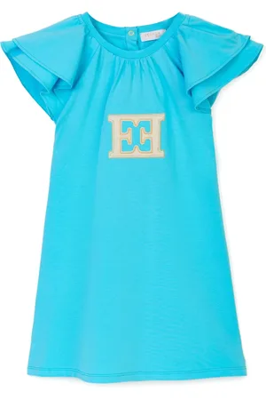 Escada Vestido con aplique del logo