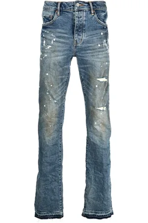 Purple Brand Vaqueros slim con efecto envejecido