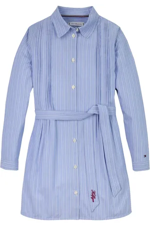 Tommy Hilfiger Vestido camisero de algodón