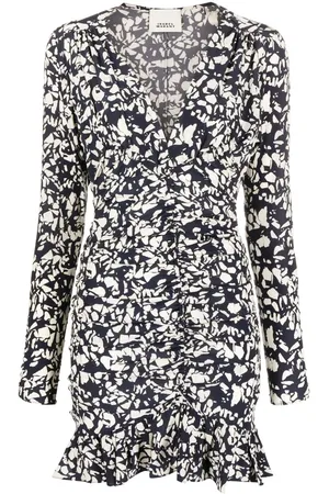 Isabel Marant Vestido corto Lara con estampado floral