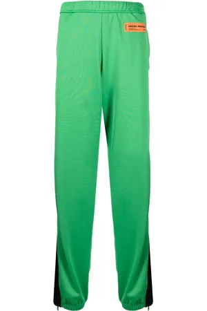 Heron Preston Pantalones de chándal con parche del logo