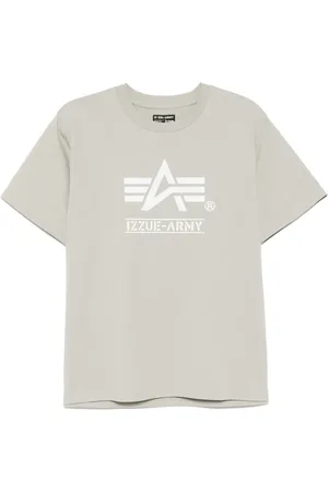 Izzue Camiseta con logo estampado