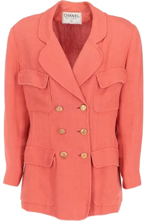 CHANEL Blazer con forro 1980