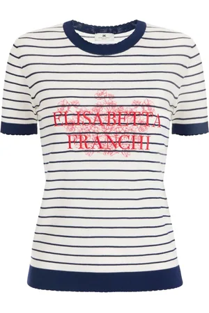 Elisabetta Franchi Camiseta con logo