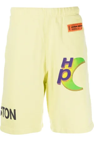 Heron Preston Pantalones cortos de chándal con logo