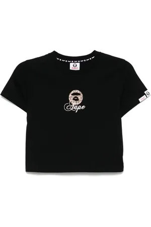 A Bathing Ape Camiseta con logo estampado