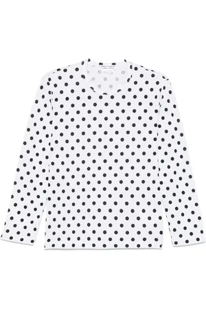 Comme des Garçons Camiseta con estampado de lunares