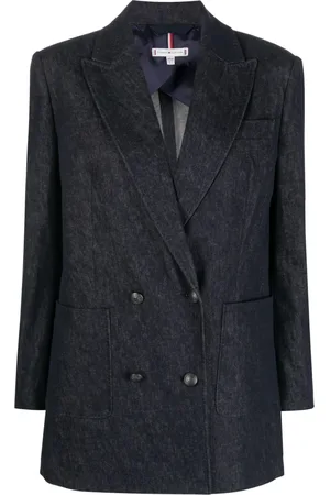 Tommy Hilfiger Blazer vaquero con doble botonadura
