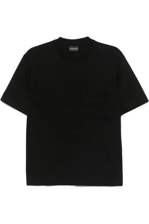 Emporio Armani Camiseta de algodón con logo estampado