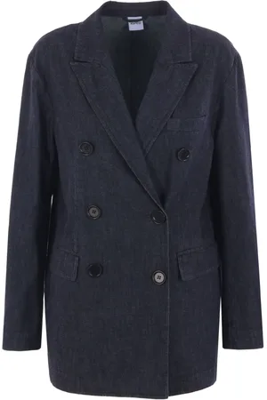 Aspesi Blazer vaquero con doble botonadura