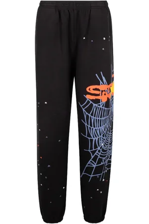 Sp5der Pantalones de chándal Heavy Web