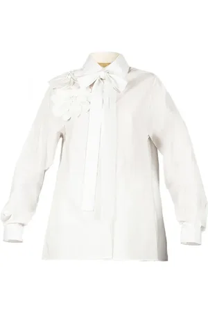 Elie saab Camisa con apliques florales