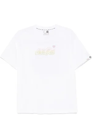A Bathing Ape Camiseta con logo estampado