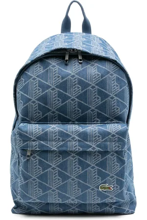 Lacoste Mochila con monograma en jacquard