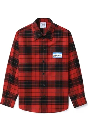 Vetements Camisa a cuadros