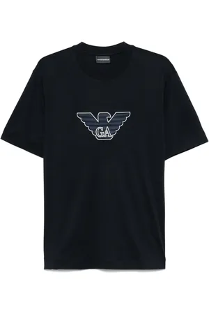Emporio Armani Camiseta con parche del logo