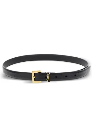 Saint Laurent Cinturón con monograma