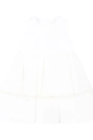 Simonetta Vestido con logo bordado