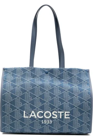 Lacoste Bolso shopper L con monograma en jacquard
