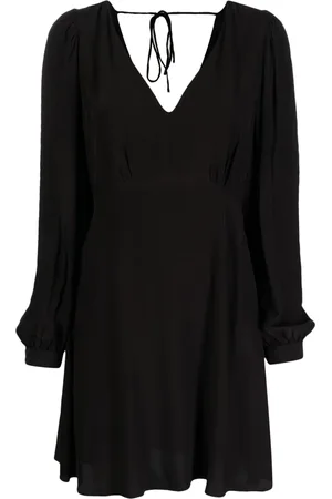 Tommy Hilfiger Vestido acampanado con cuello en V