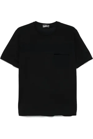 HERNO Camiseta con logo en relieve