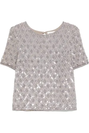 P.A.R.O.S.H. Camiseta con lentejuelas