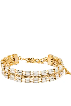 Patrizia Pepe Collar con aplique de cristales