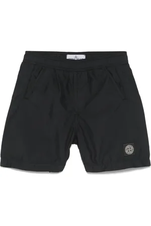Stone Island Bañador con parche Compass