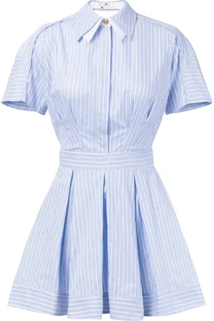 Elisabetta Franchi Vestido corto a rayas