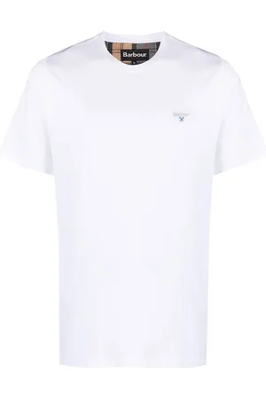 Barbour Camiseta con logo bordado