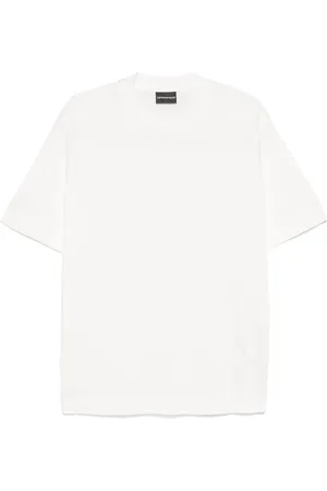 Emporio Armani Camiseta con logo en jacquard