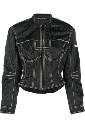 Marine Serre Chaqueta ajustada