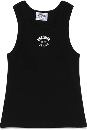 Moschino Top con logo estampado