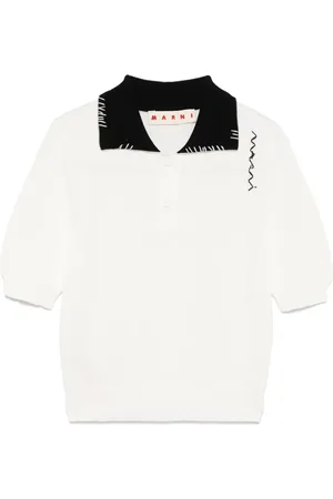 Marni Polo con cuello en contraste