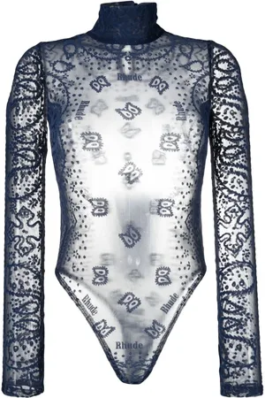 Rhude Body con bordado bandana
