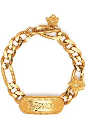 VERSACE Pulsera con placa Medusa