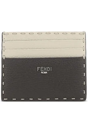 Fendi Tarjetero de dos tonos