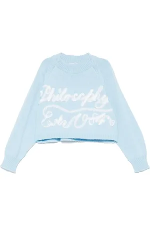 PHILOSOPHY DI LORENZO SERAFINI Jersey con aplique del logo