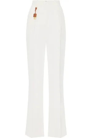 Elisabetta Franchi Pantalones con charm del logo