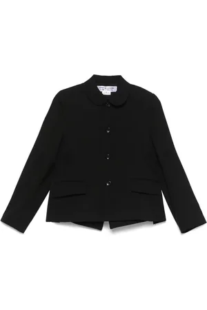 Comme des Garçons Blazer con efecto envejecido