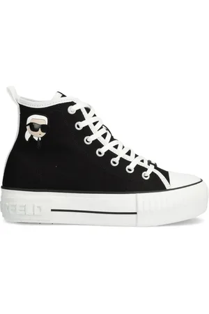 Karl Lagerfeld Zapatillas con parche del logo