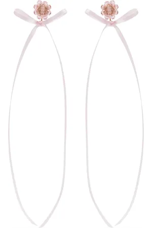Simone Rocha Pendientes Bow Ribbon