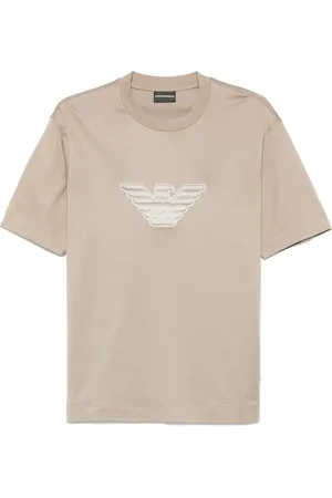 Emporio Armani Camiseta con logo bordado