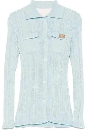 MISS BLUMARINE Camisa de punto de canalé
