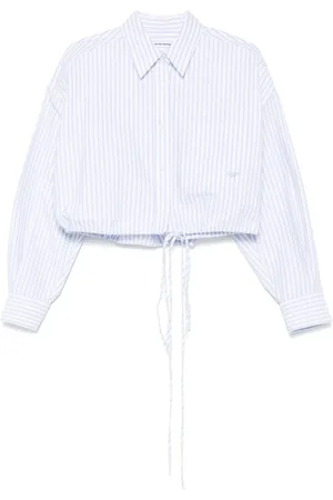 Alexander Wang Camisa corta a rayas
