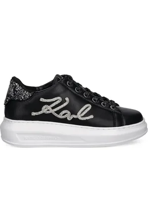 Karl Lagerfeld Zapatillas con aplique del logo